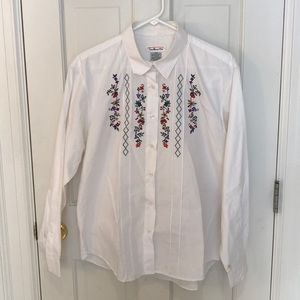 Talbots button down top